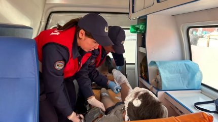 Қарағандыда жеке тұрғын үйде газ қоспасы атылып, 3 адам ауыр жарақат алды