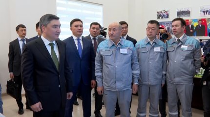 Премьер-министр Олжас Бектенов Шымкент қаласына жұмыс сапарымен барды