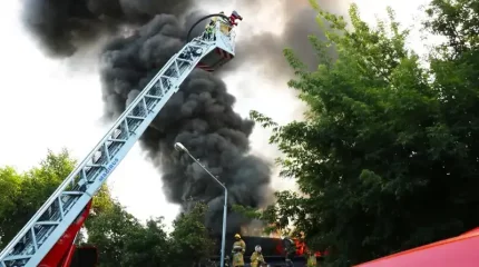 Түркістан облысында көпқабатты тұрғын үйден 50 адам эвакуацияланды