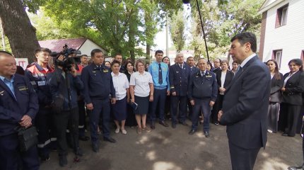 Народный штаб за строительство АЭС прибыл в Жамбылскую область