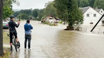 По меньшей мере 8 человек погибли в результате масштабного наводнения в Европе