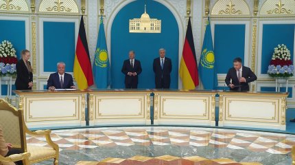 Исторический визит канцлера Германии: о чем договорились Токаев и Шольц