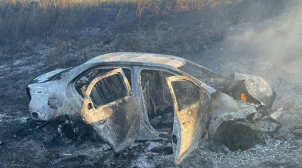 Женщина погибла в результате ДТП с загоревшейся машиной в Костанайской области