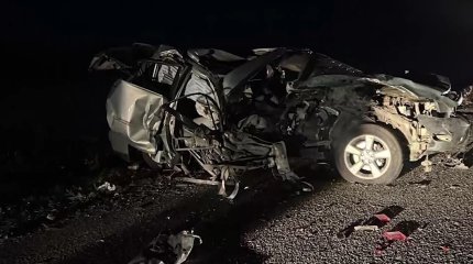 Семья погибла в результате ДТП в Костанайской области