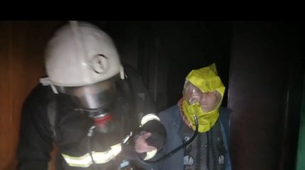 Второй крупный пожар за сутки: женщина госпитализирована в результате пожара в многоэтажке Петропавловска