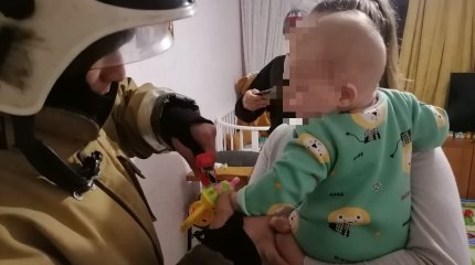 Пятимесячного малыша спасли в Риддере