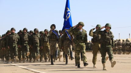 О прибытии иностранных войск и техники предупредили казахстанцев