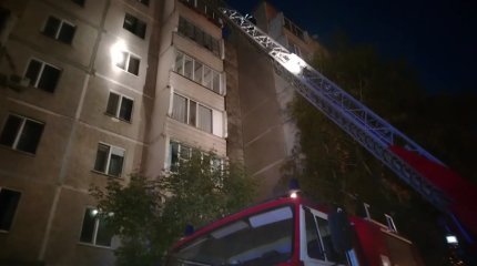 Пожар в многоэтажке Петропавловска: пострадавший в тяжелом состоянии