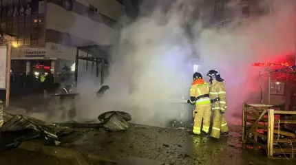 В Астане произошел взрыв в донерной