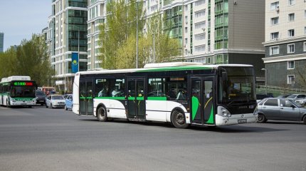 Астанада жеті автобустың қозғалыс бағыты өзгерді