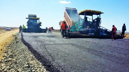 Президент жөнделген жол туралы айтты