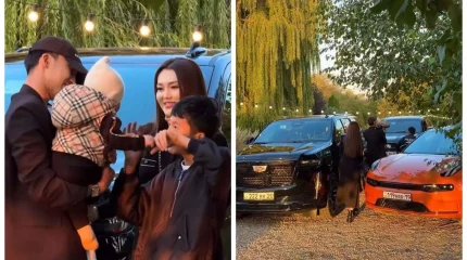 "Әке махаббатын сезіндірді": RaiM Ерке Есмаханның үлкен ұлына көлік сыйлады