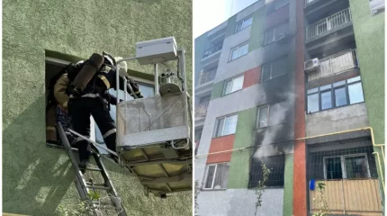 Алматыда пәтерден өрт шығып, 30 адам эвакуацияланды