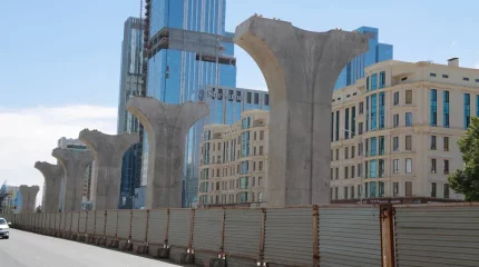 Опоры LRT завершены на 100%