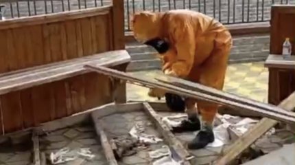 Опасность на детской площадке предотвратили спасатели Астаны