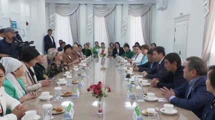 АЭС салуды қолдау жөніндегі Халықтық штаб Қызылорда қаласының тұрғындарымен кездесті