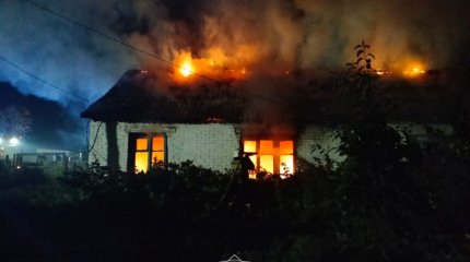 Мужчина пострадал при пожаре в Костанайской области