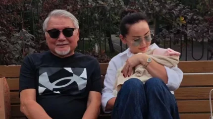 "Алагөзовтер отбасына түскеніме бақыттымын": Баян Мақсатқызы қайын атасын туған күнімен құттықтады