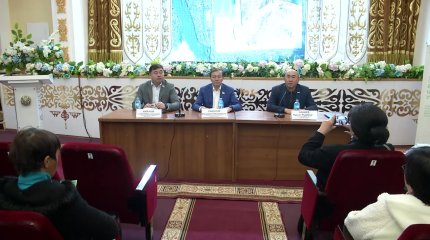 Члены Народного штаба за строительство АЭС встретились с жителями Карагандинской области