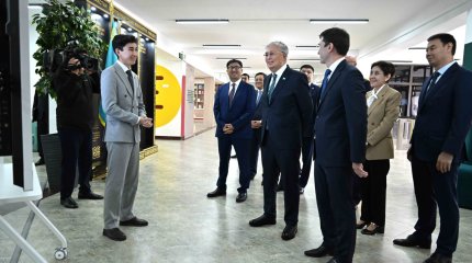 Мемлекет басшысы «Білім-Инновация» лицей-интернатында болды