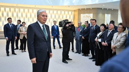 Президент Түркістан облысының жұртшылығымен кездесті