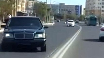 Задом по «встречке»: лихача задержали в Актау