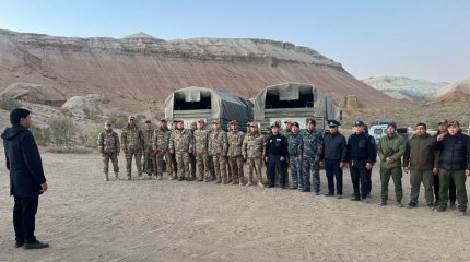 Операцию по спасению граждан Латвии развернули в горах Жетысу