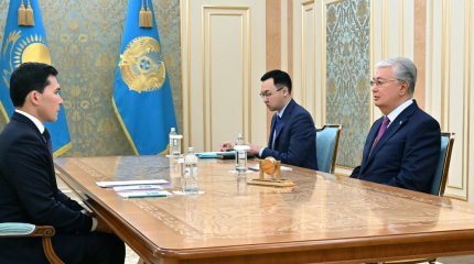 Мемлекет басшысы Туризм және спорт министрі Ербол Мырзабосыновты қабылдады