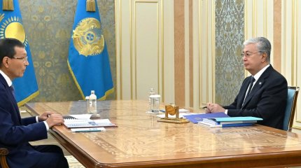 Глава ЦИКа проинформировал Токаева о подготовке к референдуму