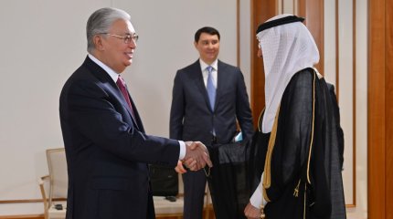Қасым-Жомарт Тоқаев Ислам даму банкінің президенті Мұхаммед Сулейман әл-Джассерді қабылдады