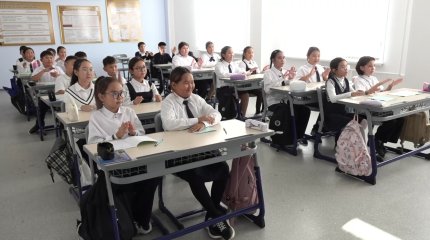 Жаңа мектепке "АМАNАТ" партиясының мүшелері мониторинг жүргізді