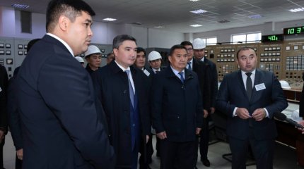 Бектенов проверил ход подготовки Акмолинской области к отопительному сезону