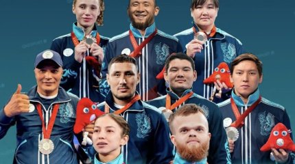 С рекордными девятью медалями для Казахстана паралимпийцы завершили выступление в Париже