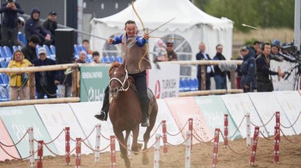 Начались первые состязания Всемирных игр кочевников в Астане