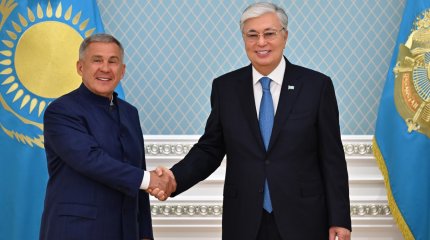 Глава Татарстана поблагодарил Токаева за возможность участия во Всемирных играх кочевников