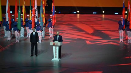 Біләл Ердоған: Ұлттық спорт біздің мәдени байлығымыздың, достығымыздың белгісі