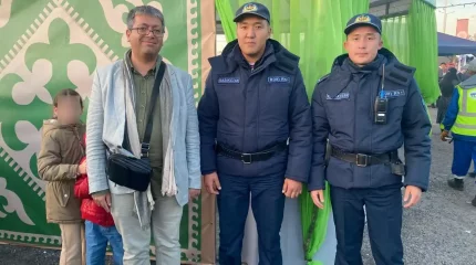 Шетел азаматы ұландықтарға алғысын білдірді