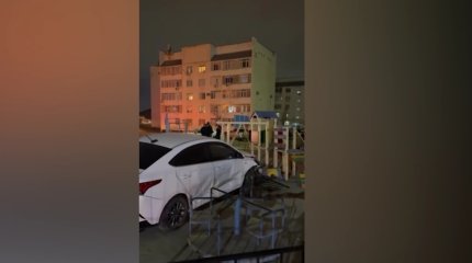 Ребенок пострадал на детской площадке в Актау