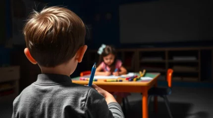 «Көзіне қалам тығып алды». Балабақшада қайғылы жағдай болды