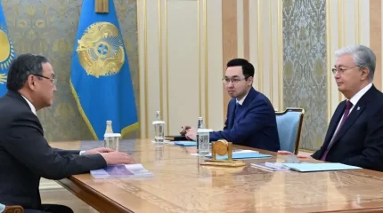 Президент Ұлттық ғылым академиясының президенті Ақылбек Күрішбаевты қабылдады