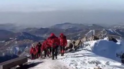 Трое суток искали туриста в горах Алматы