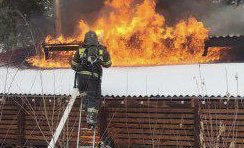 Семь человек эвакуировали из пожара в Шымкенте