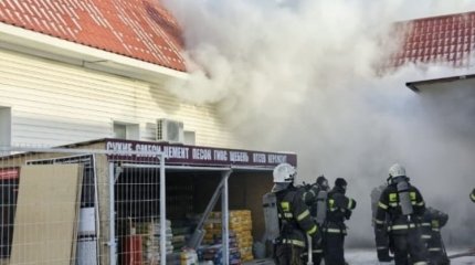 Павлодарда отқа оранған дүкенде қызметкер көз жұмды