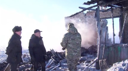 Солтүстік Қазақстан облысында ер адам 4 баласымен бірге өрттен қаза тапты