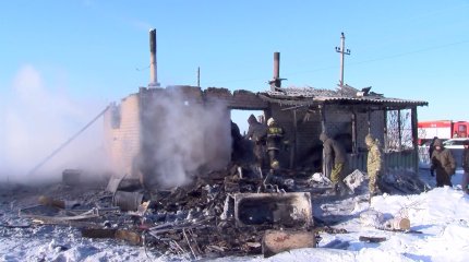 Семья погибла в результате пожара в одном из сёл СКО