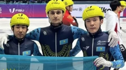 Казахстанские шорт-трекисты завоевали медаль под занавес Универсиады