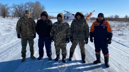 Жетісуда жоғалған адамдар тікұшақтың көмегімен табылды