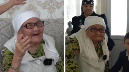 TikTok-қа видео түсіреді: Түркістан облысында 100 жастағы қария жоспары көп екенін айтады