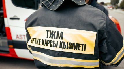 Атырауда өрт шыққан үйден 13 адам эвакуацияланды