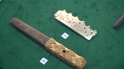 Атырау облысында  Сармат дәуірінің алтын әшекейлері табылды